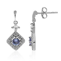 Orecchini in argento con Tanzanite