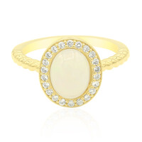 Anello in argento con Opale di Welo