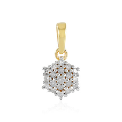 Ciondolo in argento con Diamante I2 (I)