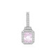 Ciondolo in argento con Kunzite