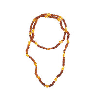 Collana con Ambra Cioccolato