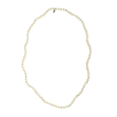 Collana in argento con Perla di Acqua Dolce (TPC)