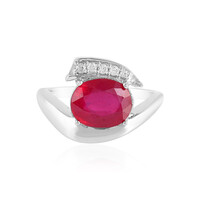 Anello in argento con Rubino Bemainty