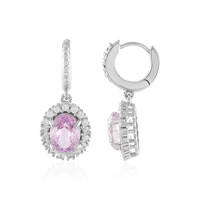 Orecchini in argento con Kunzite