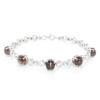 Bracciale in argento con Scapolite Occhio di Gatto