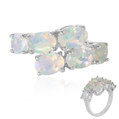Anello in argento con Opale di Welo