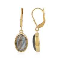 Orecchini in argento con Labradorite