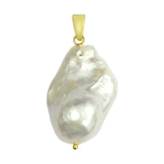 Ciondolo in argento con Perla di Acqua Dolce