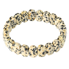 Bracciale con Diaspro Dalmata