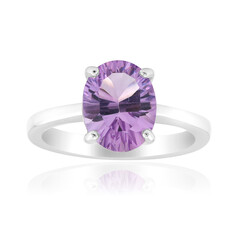 Anello in argento con Ametista Boliviana