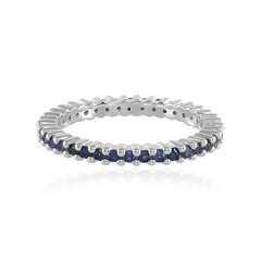 Anello in argento con Zaffiro Blu