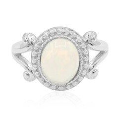 Anello in argento con Opale di Welo