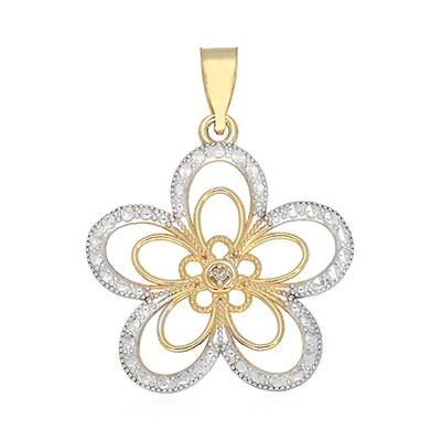 Ciondolo in oro con Diamante PK (H)