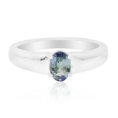 Anello in argento con Tanzanite (non riscaldata)