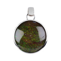 Ciondolo in argento con Ammolite