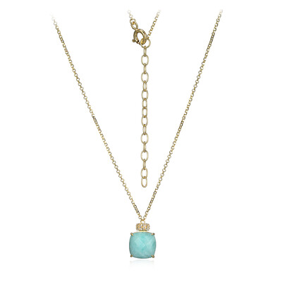 Collana in argento con Amazzonite