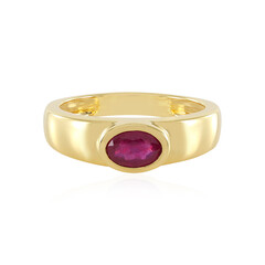 Anello in argento con Rubino del Madagascar