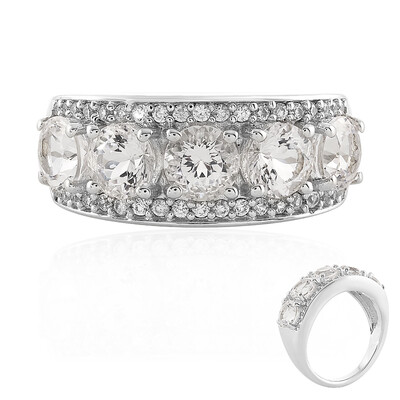 Anello in argento con Danburite
