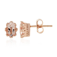Orecchini in argento con Morganite