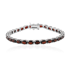 Bracciale in argento con Granato