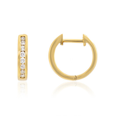 Orecchini in oro con Diamante Flawless (F) (LUCENT DIAMONDS)