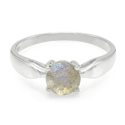Anello in argento con Spectrolite