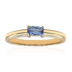 Anello in oro con Acquamarina Santa Maria AAA