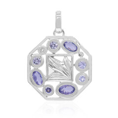 Ciondolo in argento con Tanzanite (VIENNA 1903)