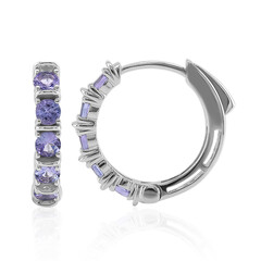 Orecchini in argento con Tanzanite