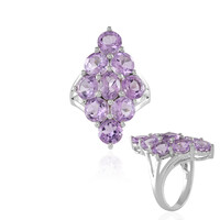 Anello in argento con Ametista Rose de France
