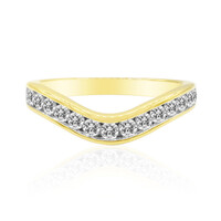 Anello in oro con Diamante IF (D)