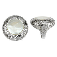 Anello in argento con Madreperla