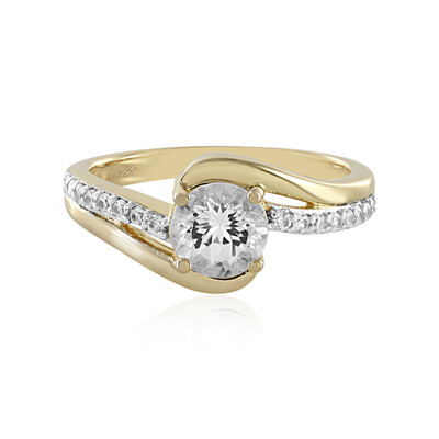 Anello in argento con Danburite