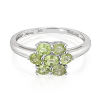 Anello in argento con Tormalina Paraíba