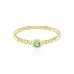 Anello in argento con Smeraldo Colombiano