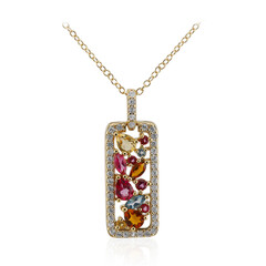 Collana in argento con Citrino