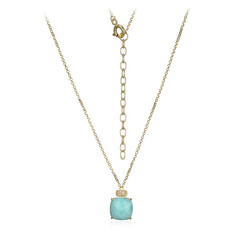 Collana in argento con Amazzonite