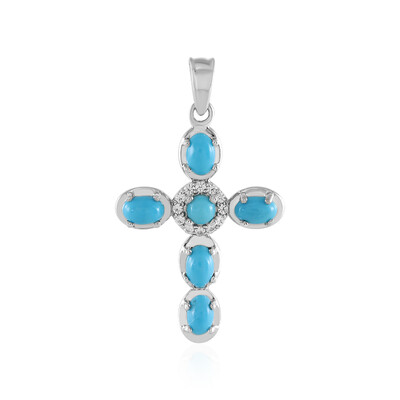 Ciondolo in argento con Turchese Sleeping Beauty