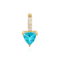 Ciondolo in argento con Topazio Paraiba