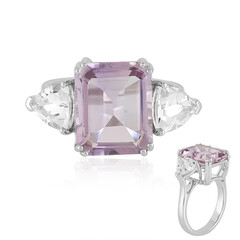 Anello in argento con Ametista Rose de France