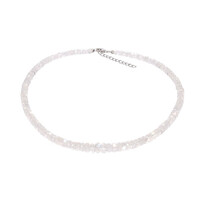 Collana in argento con Pietra di Luna Arcobaleno
