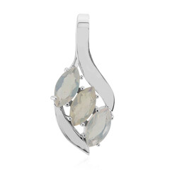 Ciondolo in argento con Opale di Welo