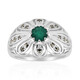 Anello in argento con Smeraldo Zambia (Annette classic)