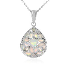 Collana in argento con Opale di Welo