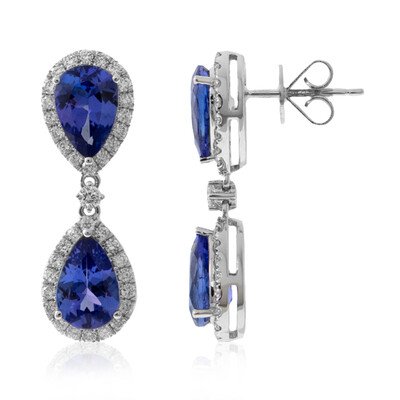 Orecchini in oro con Tanzanite AAA (CIRARI)