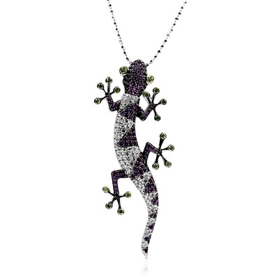 Collana in argento con Tsavorite (Dallas Prince Designs)