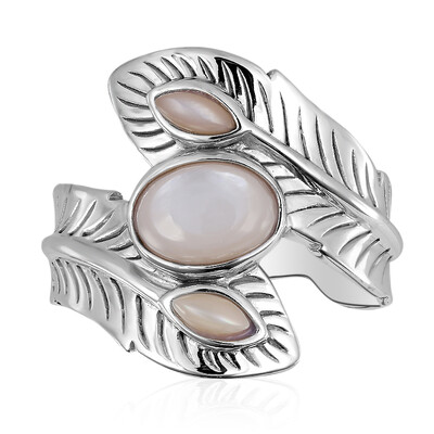 Anello in argento con Madreperla (Art of Nature)