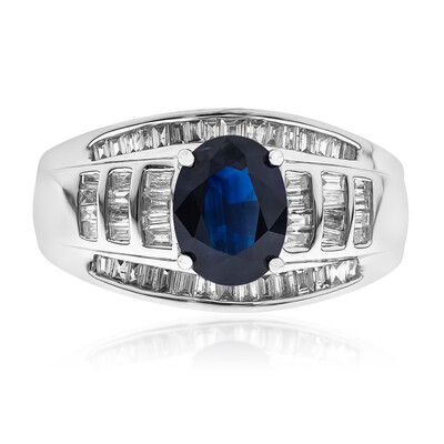 Anello in oro con Zaffiro Ceylon (CIRARI)