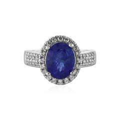 Anello in argento con Tanzanite