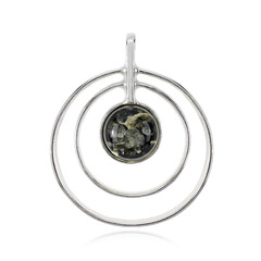 Ciondolo in argento con Ambra Baltica